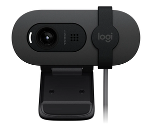 Logitech Brio 100 Full HD 1080p Webcam Made for Meetings and Works for Streaming - GRAPHITE