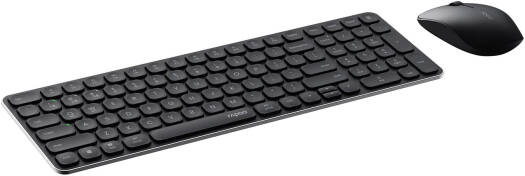 Rapoo 9320M Multi-Mode Wireless Keyboard and Mouse Combo BLACK