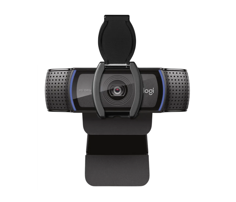Logitech C920 HD Pro Webcam Full HD 1080p video calling with stereo audio