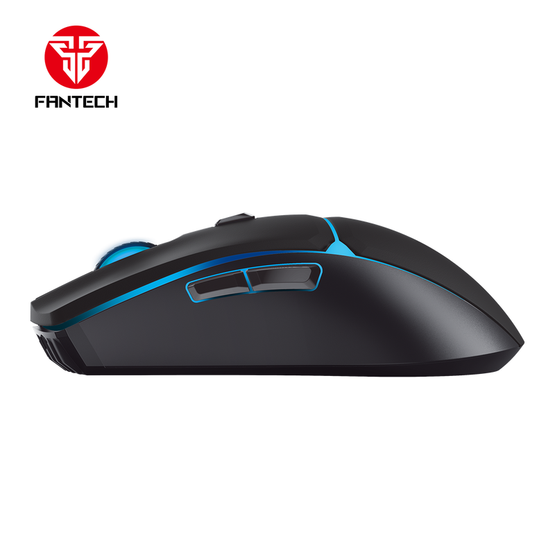 Fantech Crypto WGC3 Wireless Gaming Mouse Polling Rate 1000Hz DPI 12000- Black