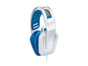 Logitech G335 Wired Gaming Headset features 40mm drivers, 20Hz-20kHz frequency response, 36 Ohms impedance, cardioid mic, 3.5mm jack compatibility, and a 2-year warranty