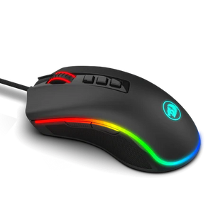 Redragon M711 COBRA Gaming Mouse with 16.8 Million RGB Color Backlit, 10,000 DPI Adjustable, Comfortable Grip, 7 Programmable Buttons