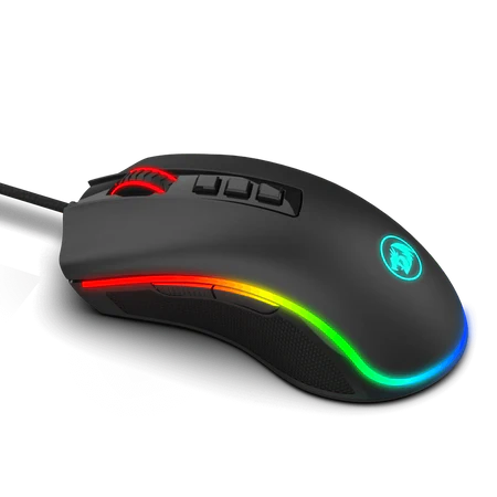 Redragon M711 COBRA Gaming Mouse with 16.8 Million RGB Color Backlit, 10,000 DPI Adjustable, Comfortable Grip, 7 Programmable Buttons