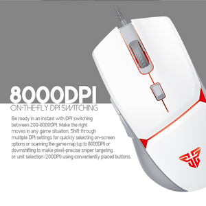 FANTECH VX7 Wired RGB Gaming Mouse  Black