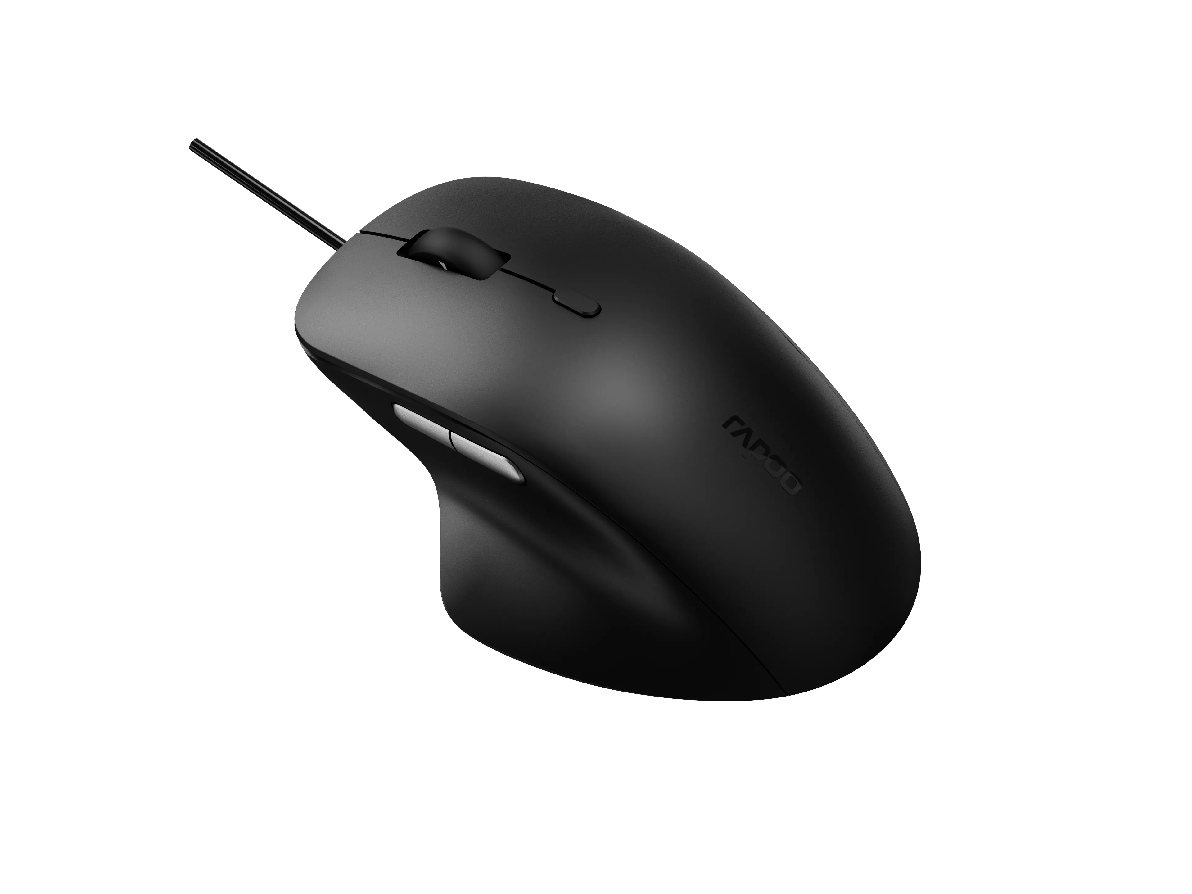 RAPOO N500 Wired Optical Mouse -Black
