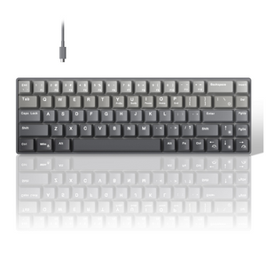 Magegee MK-Box Wired Mechanical Keyboard Gradient Grey Blue Whale Switch