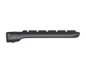 Logitech K400 Plus: Wireless (2.4GHz, 10m range), built-in touchpad, 2xAA batteries (18-month life), media keys, compatible with Windows, Android, and ChromeOS