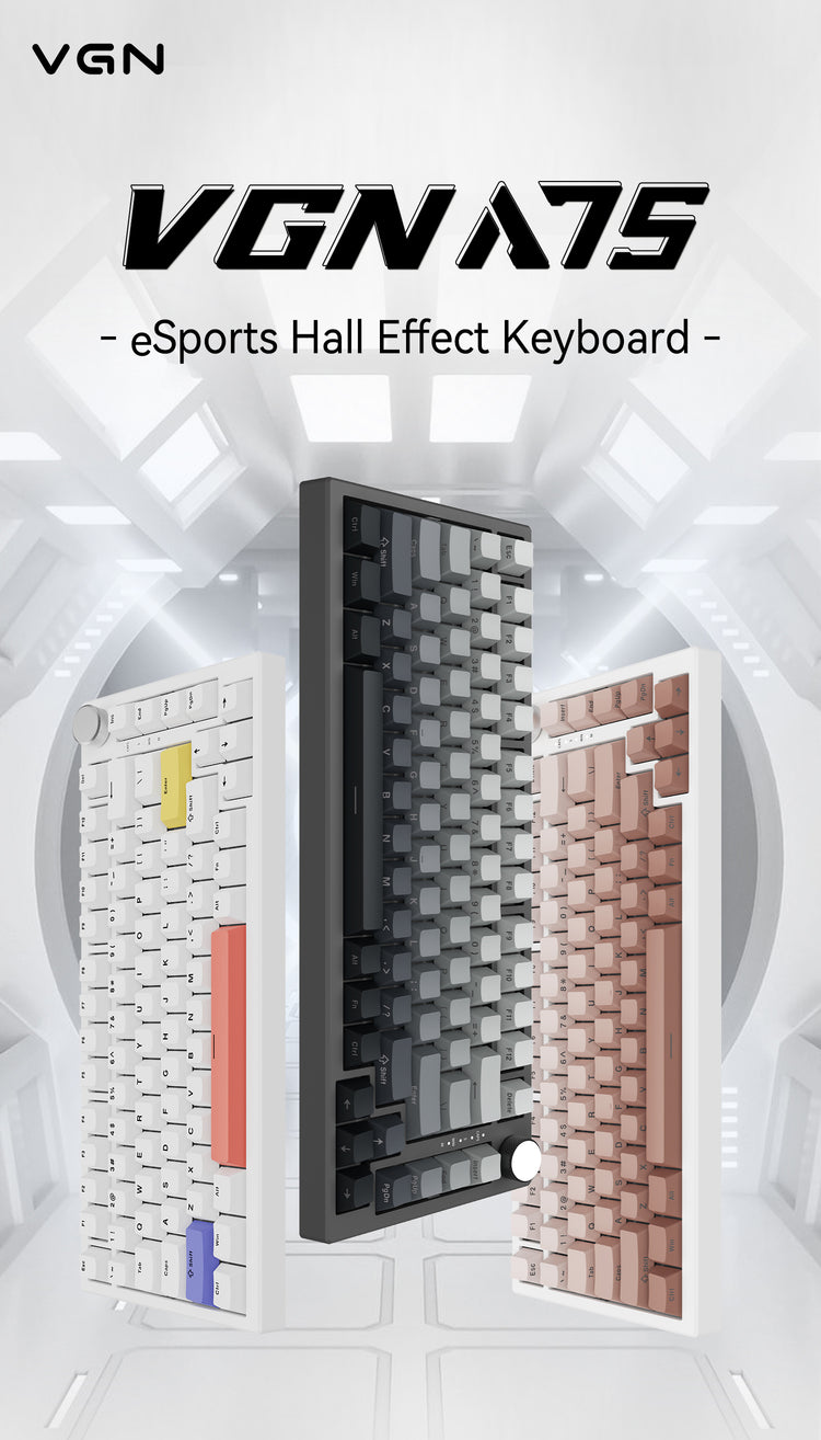 VGN A75 eSports Hall Effect Gasket-Mount Keyboard Magnetic KEYBOARD
