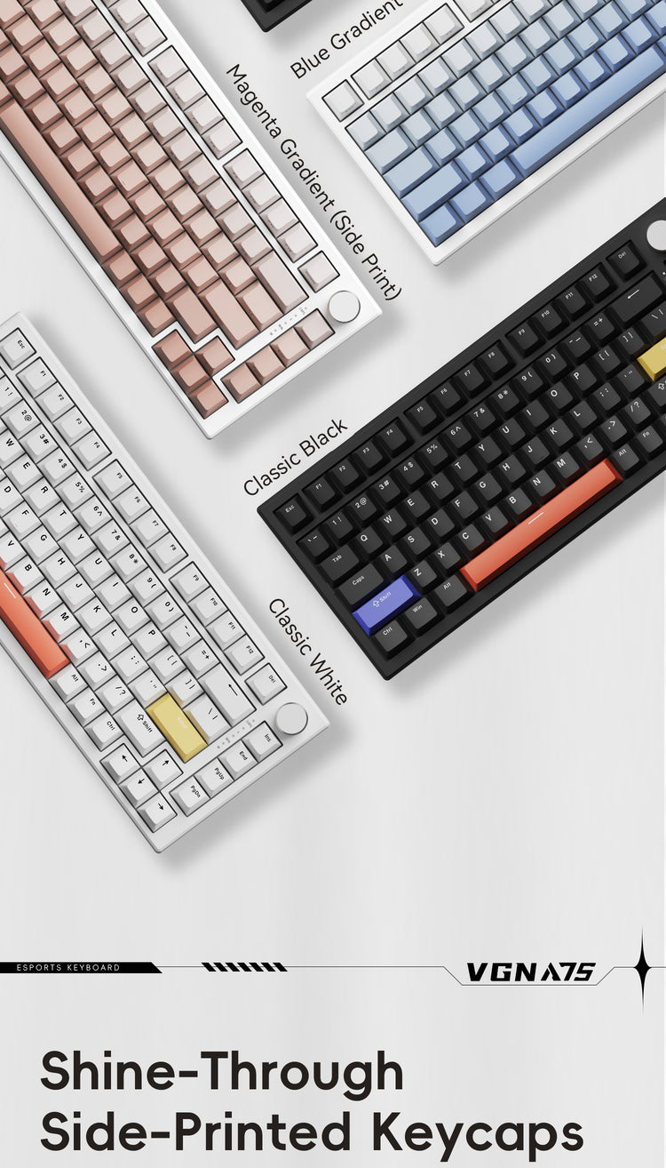 VGN A75 eSports Hall Effect Gasket-Mount Keyboard Magnetic KEYBOARD