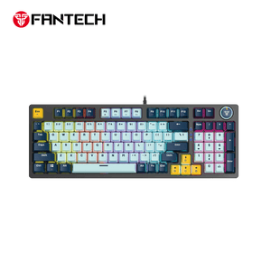 FANTECH ATOM 96 MK890V2 NABRD sky blue MECHANICAL KEYBOARD Eng/عربي
