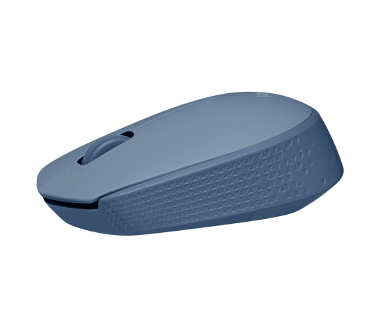 Logitech M171 Blue Grey – 2.4 GHz Wireless Optical Mouse, 1000 DPI, Ambidextrous, 12‑Month Battery