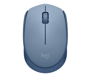 Logitech M171 Blue Grey – 2.4 GHz Wireless Optical Mouse, 1000 DPI, Ambidextrous, 12‑Month Battery
