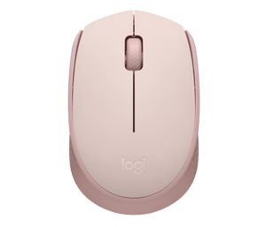 Logitech M171 Rose – 2.4 GHz Wireless Optical Mouse, 1000 DPI, Ambidextrous, 12‑Month Battery