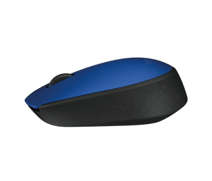 Logitech M171 Blue/Black – 2.4 GHz Wireless Optical Mouse, 1000 DPI, Ambidextrous, 12‑Month Battery