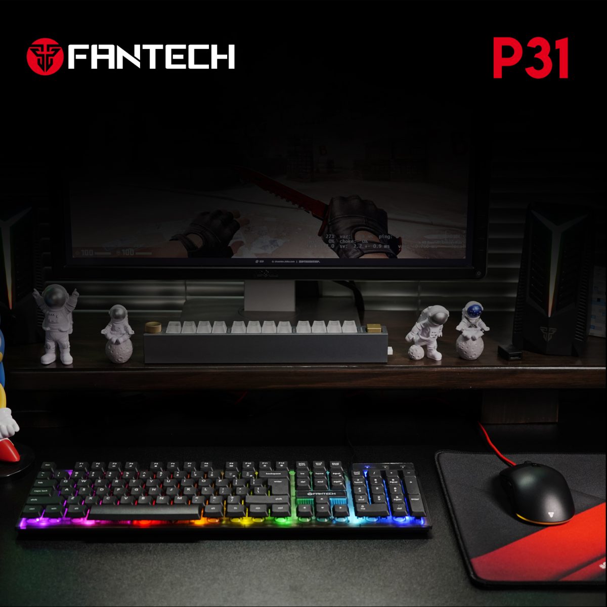 Fantech GamFantech Gaming Hero Bundle – P31ing Hero Bundle – P31