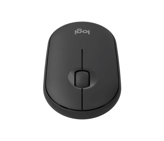 Logitech Pebble 2 M350s mouse Ambidextrous RF Wireless + Bluetooth Optical 4000 DPI GRAPHITE