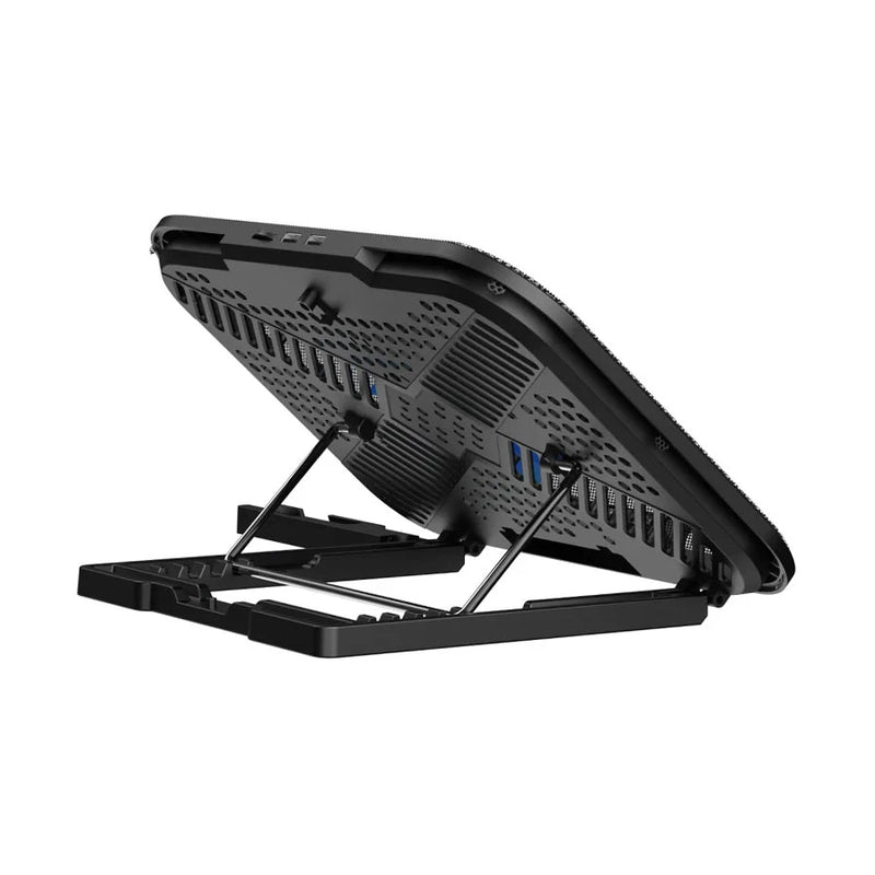Rapoo CF100 Black 14 Inch Laptop Cooler with Phone Holder