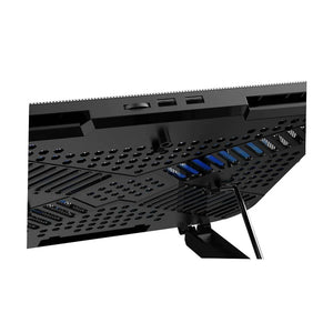 Rapoo CF200 Black 14 Inch Laptop Cooler with Phone Holder