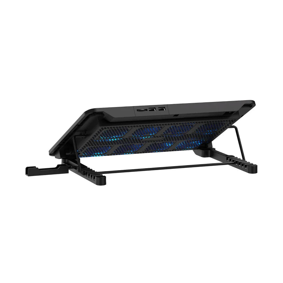 Rapoo CF300 Black 17 Inch Laptop Cooler with Phone Holder