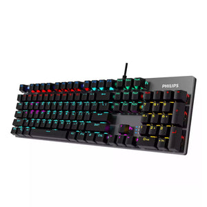 Philips Gaming Mechanical Keyboard – Blue Switches – 16 Ambiglow Chroma FX