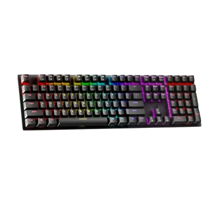 FANTECH MAXFIT108 MK855 RGB Mechanical Keyboard Black - عربي/eng