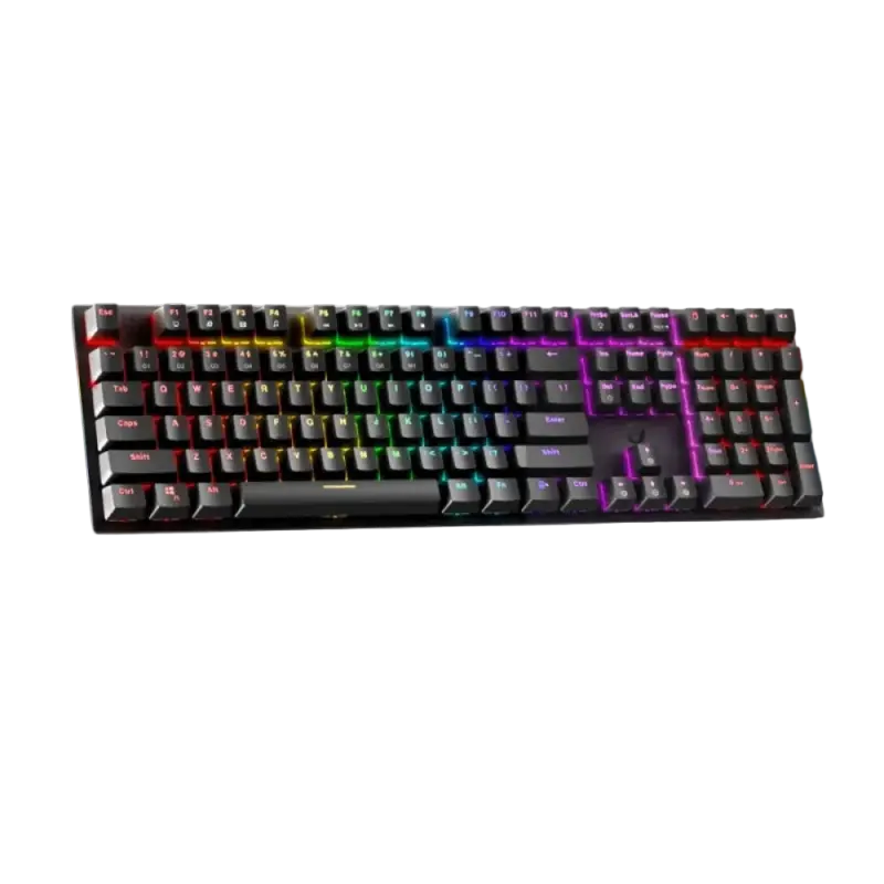 FANTECH MAXFIT108 MK855 RGB Mechanical Keyboard Black - عربي/eng