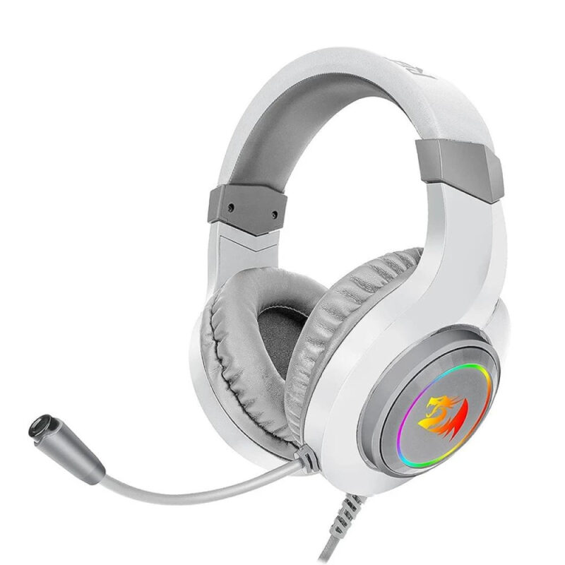 Redragon HYLAS H260 RGB Gaming Headset - White