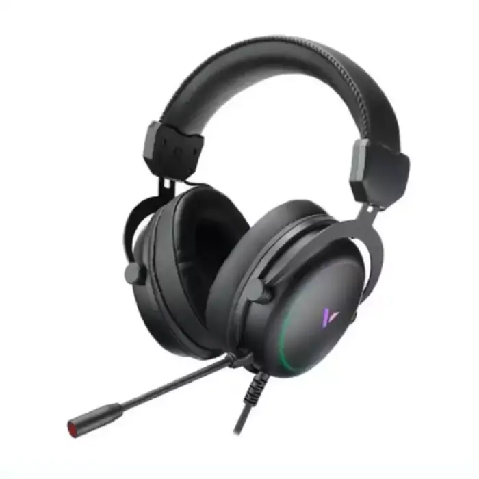 Headphone Rapoo VH300S Gaming Black 7.1USB - Side View
