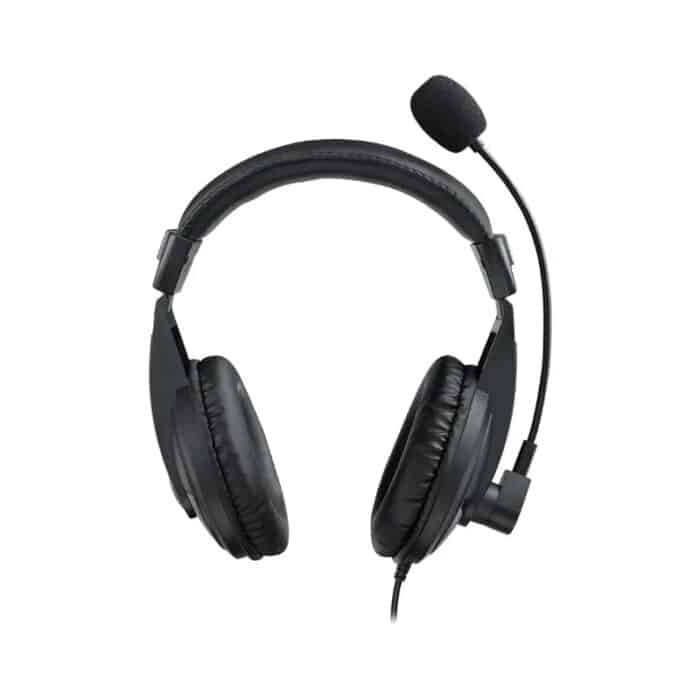 Headphone Rapoo H150S Black USB - Side View