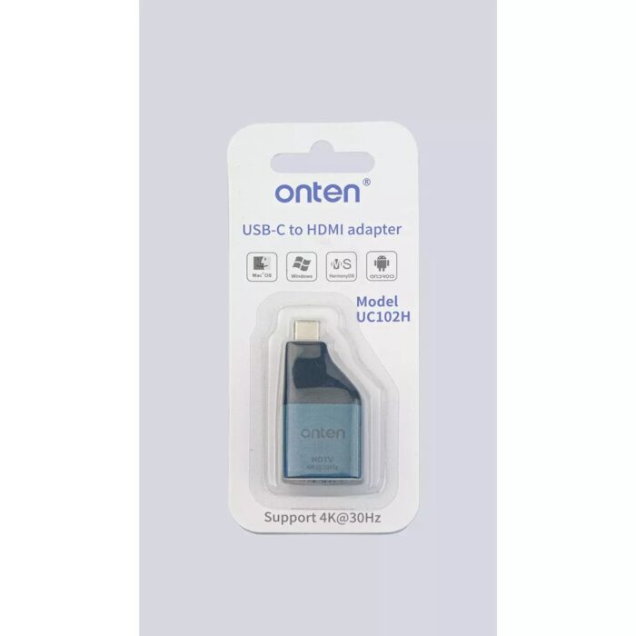 ONTEN UC102H USB-C to HDTV Adapter 4K@30Hz - Detail View