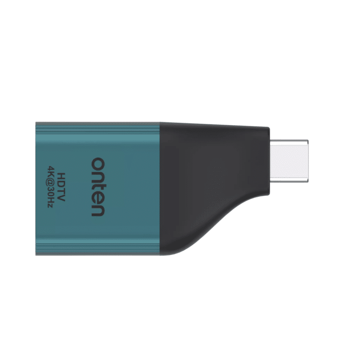 ONTEN UC102H USB-C to HDTV Adapter 4K@30Hz - Back View