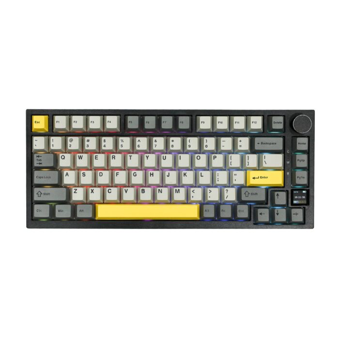 Ajazz AK820 Pro 75% Gasket-mounted Bluetooth 5.1/2.4G Wireless & Type-C Wired Ajazz Gift Switch Mechanical Keyboard