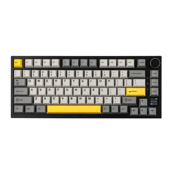 Ajazz AK820 Pro 75% Gasket-mounted Bluetooth 5.1/2.4G Wireless & Type-C Wired Ajazz Gift Switch Mechanical Keyboard - View 7