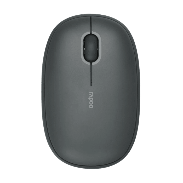 RAPOO M650 Bluetooth Multi-Device Silent Mouse, Dual Mode Bluetooth + 2.4G Wireless Mouse, 9 Months Battery Life, Switch up to 3 Devices, 2-Year Warranty - Dark Grey - Package Contents