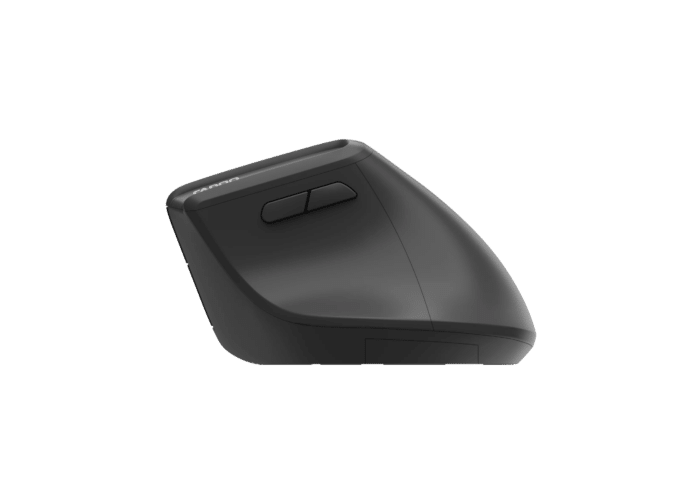 RAPOO EV310M Multi-mode Vertical Wireless Mouse Adjustable - Back View