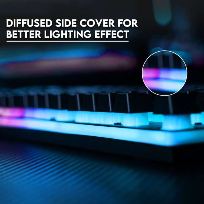 Fantech K614L Fighter III RGB Wired Gaming Keyboard Black - عربي/eng - Package Contents