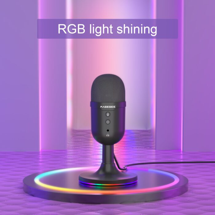 MageGee Fantasy Wired Gaming Microphone BLACK - Package Contents