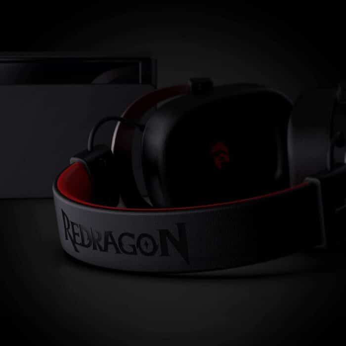 Redragon H510 Zeus Wired Gaming Headset – 7.1 Surround Sound, 53mm Drivers, Detachable Mic, USB + 3.5mm - In Use