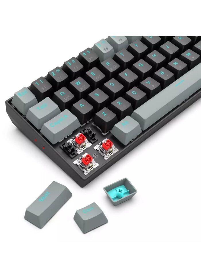 REDRAGON K662 Gwern Dual Mode Wireless, Bluetooth Gaming Mechanical Keyboard, Red Switch - Package Contents
