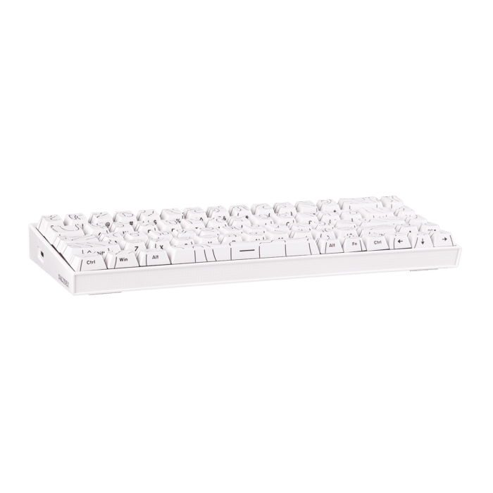 AJAZZ NK68 Small Mechanical Keyboard 68-key layout Mixed Light DIY Wired Version - Detail View