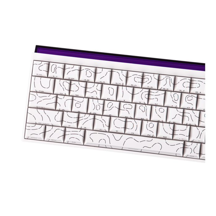 AJAZZ NK68 Small Mechanical Keyboard 68-key layout Mixed Light DIY Wired Version - View 8