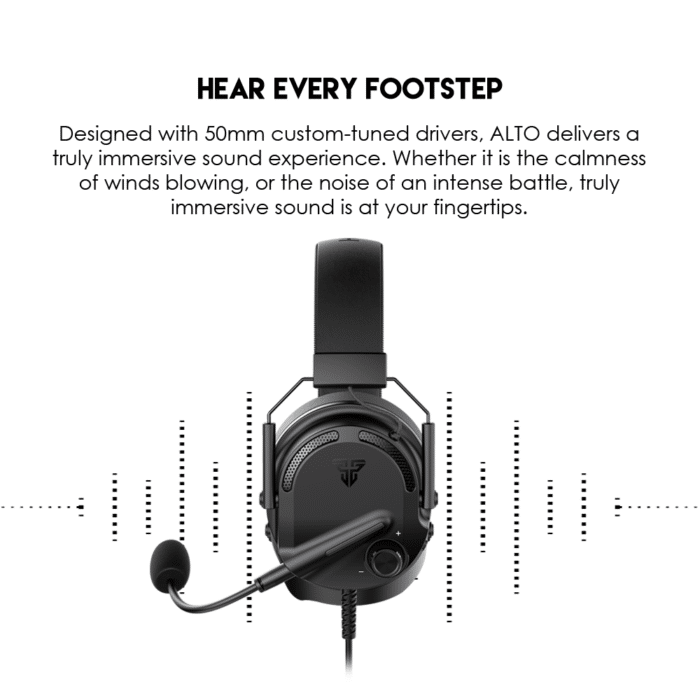 FANTECH ALTO MH91 MULTI-PLATFORM GAMING HEADSET - View 12