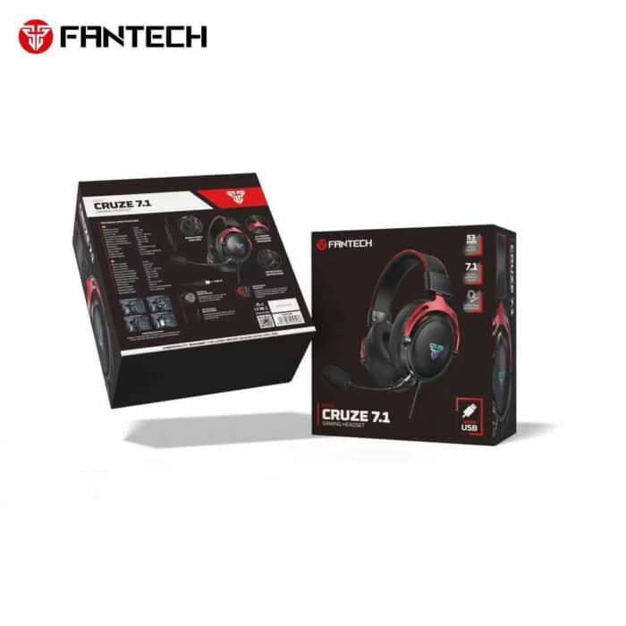 FANTECH HG31 CRUZE 7.1 Surround Sound Gaming Headset - Back View