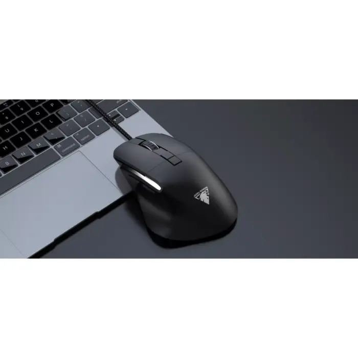 JeDEL CP102 Mouse - Optical Sensor 3600 DPI - 7 Buttons Braided cable - Silent clicks - Detail View