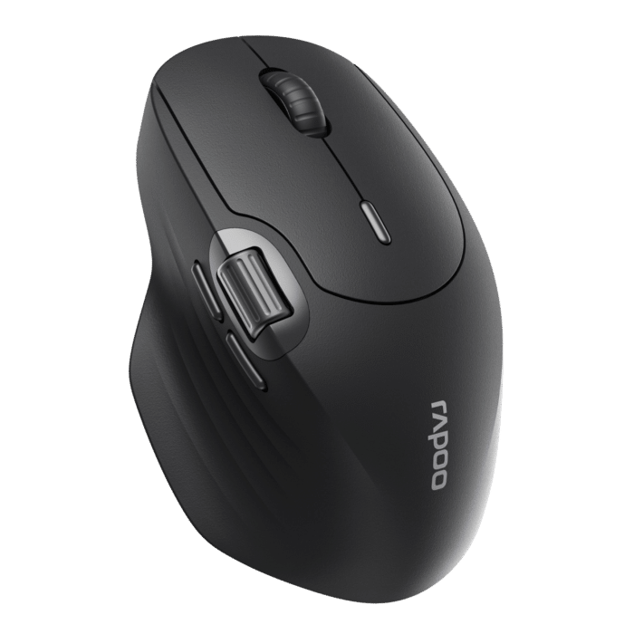Rapoo MT560 Multi-mode Wireless Mouse - Side View