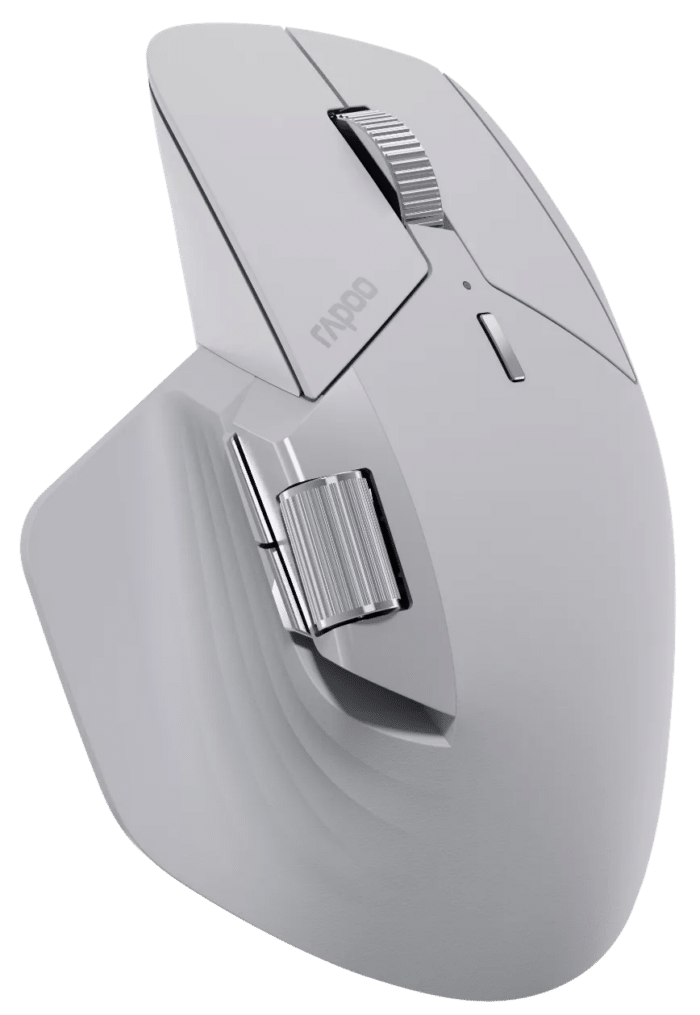 Rapoo MT760L Multi-mode Wireless Optical Mouse - white Ergonomic Design - Package Contents