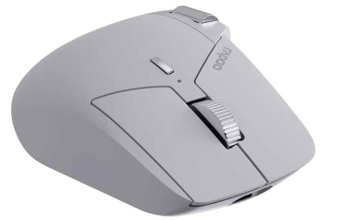 Rapoo MT760L Multi-mode Wireless Optical Mouse - white Ergonomic Design - View 7
