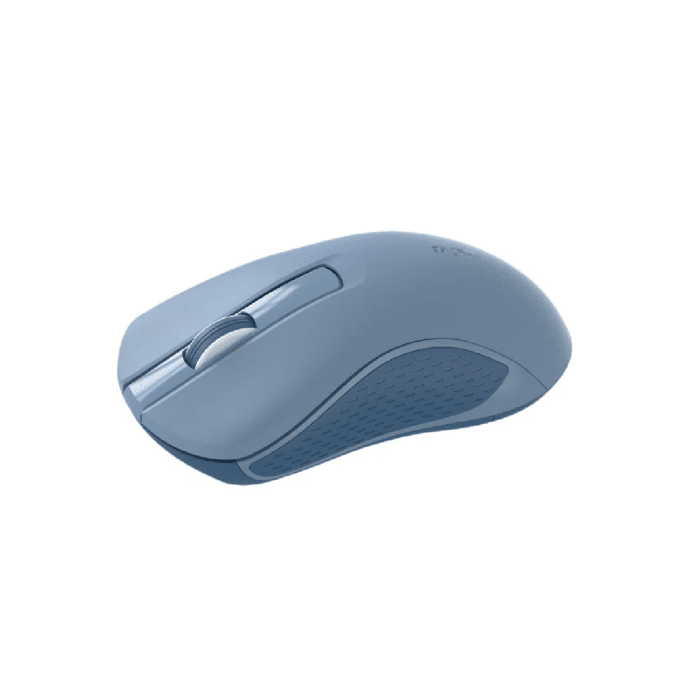 Rapoo B20 Silent Wireless Optical Mouse, 2.4 GHz Wireless Connection, 1200 DPI Sensor blue - Side View