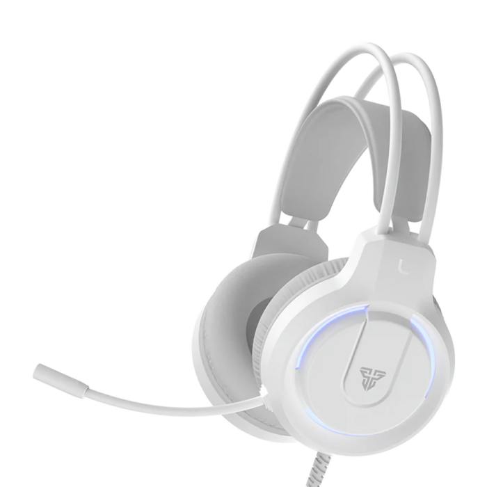 FANTECH HQ53 Flash Lightweight Wired Gaming Headset WHITE