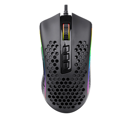 Redragon M808 Storm Lightweight RGB Gaming Mouse, 85g Ultralight Honeycomb Shell